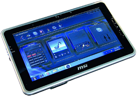 Настройка планшета MSI